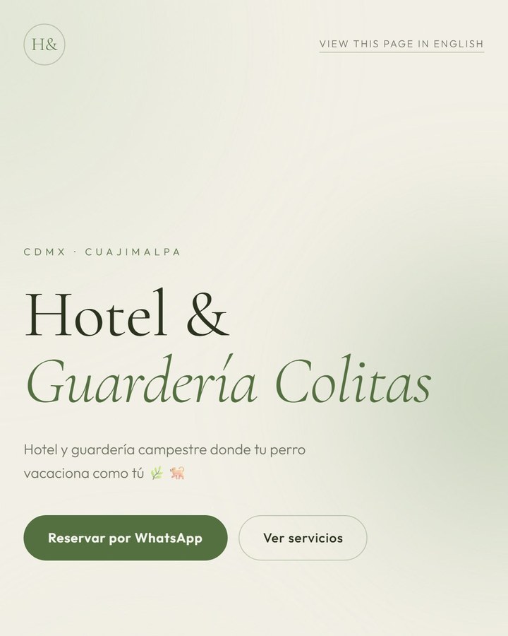 Tarjeta de negocio de mascotas en el estilo Sage Calm